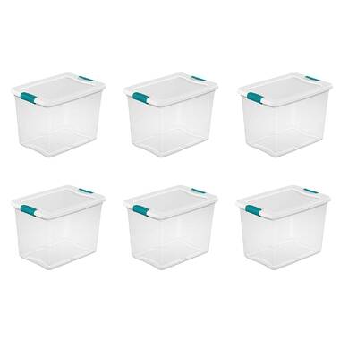 Sterilite Latching Stackable Storage Container w/ Lid & Reviews